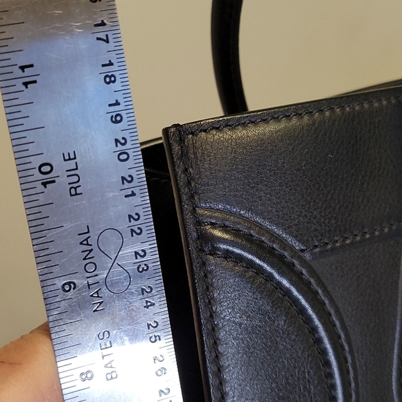 Celine Phantome Dune Black Leather Bag - Picture 10 of 17